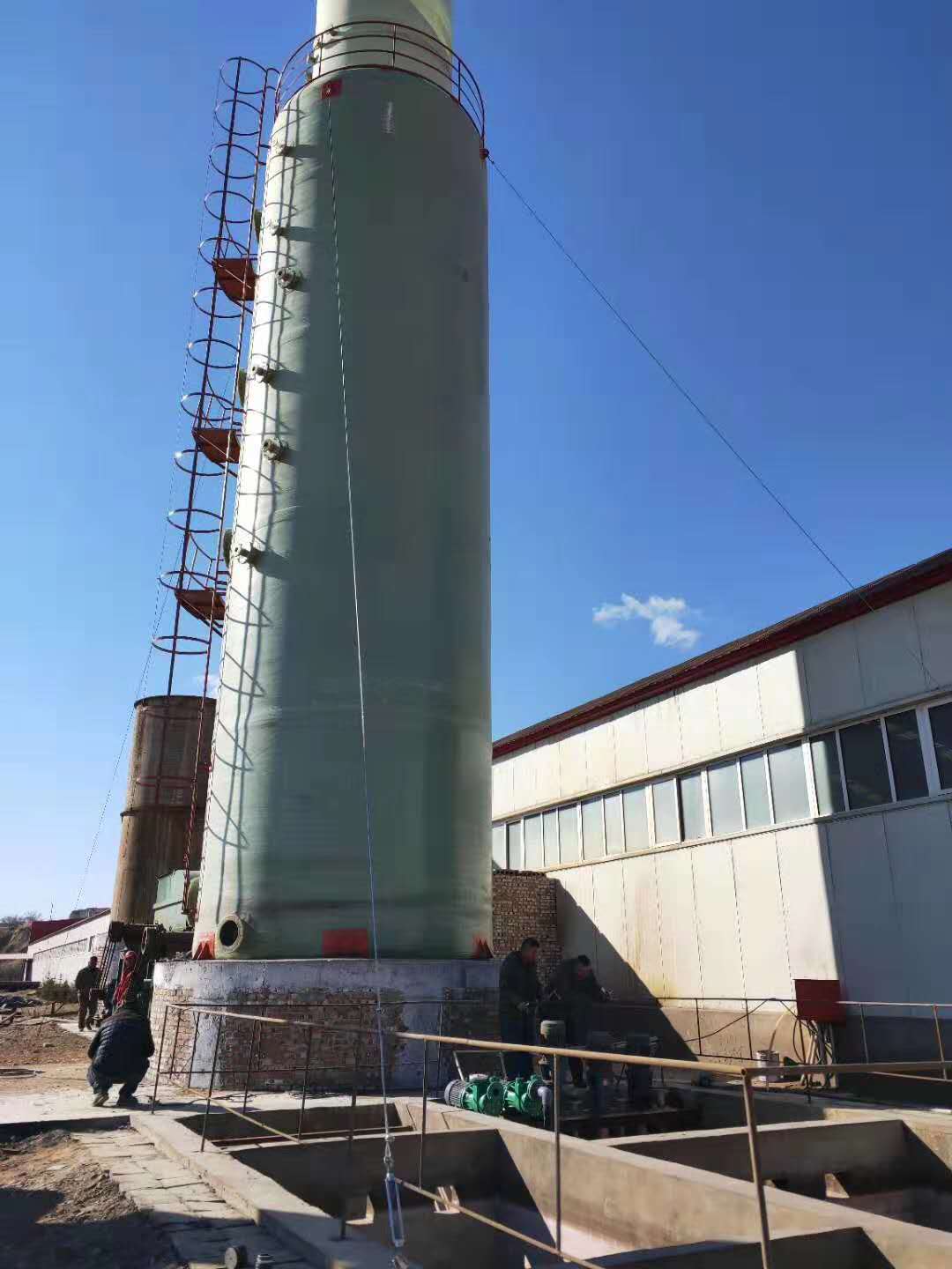 鍋爐脫硫塔@煙氣脫硫塔@玻璃鋼脫硫塔