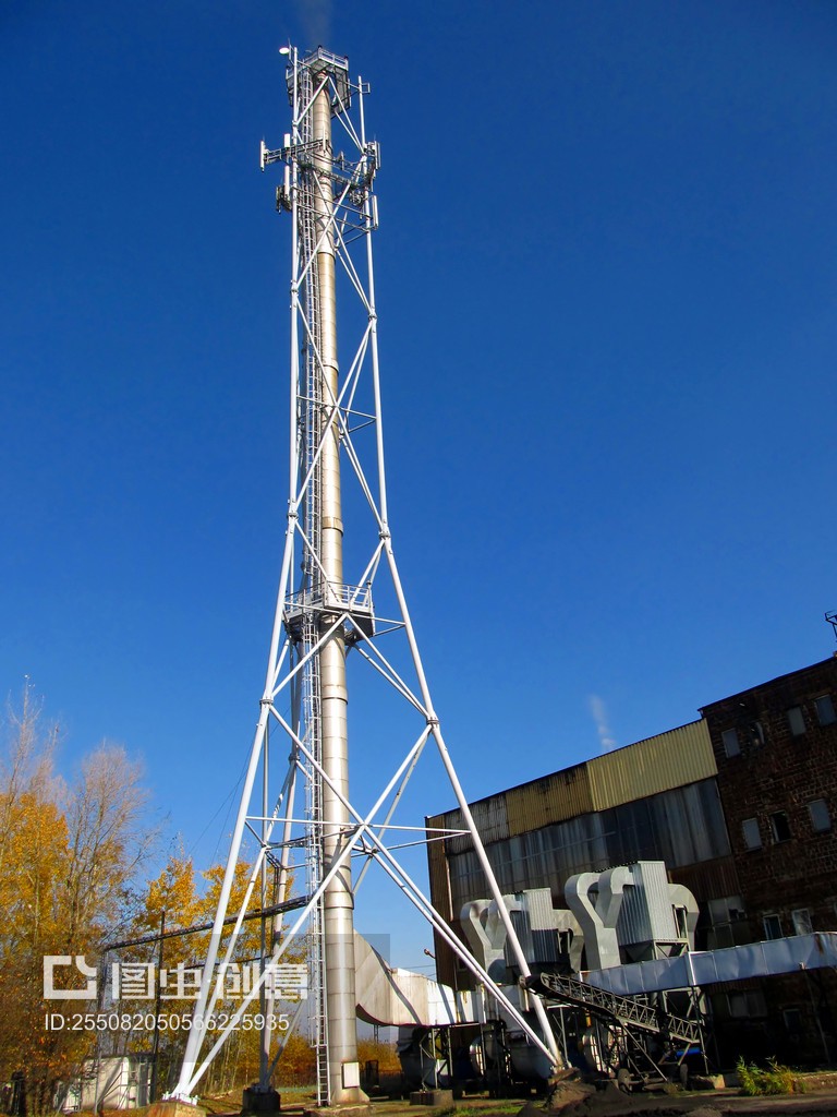 金屬煙囪、煙氣管道和除塵器Metal chimney and flue gas ducts and dust collectors