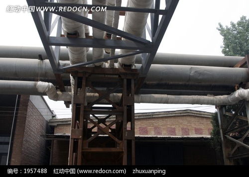 藝術區工廠管道風格建筑高清圖片下載 紅動網